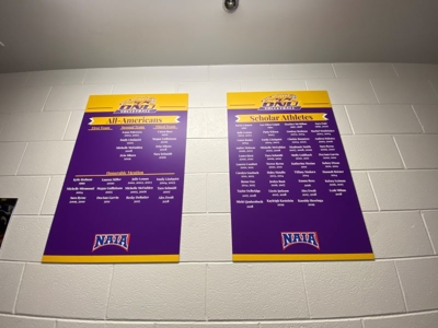 Athletic Signage Photo